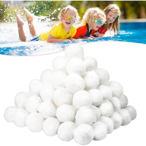 1500g Pool Filter Balls, Filter Balls for Sand Filtration Systems, Pool Accessories, Pool Cleaner, Aquarium Sand Filter, Extra Durable Filter Balls (1/5)