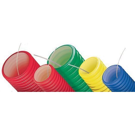 Gaine électrique TPC pour réseaux souterrains – Protection mécanique – Longueur 25 mètres – Ø 90 mm – Pour branchements BT et MT – Courant