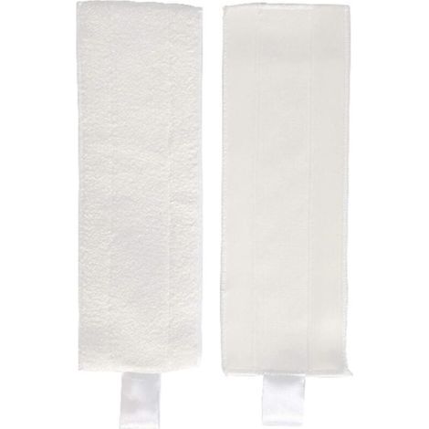 Lot de 2 chiffons de rechange pour balai vapeur Karcher SC1/SC2/SC3/SC4/SC5/SV7 (1/4)