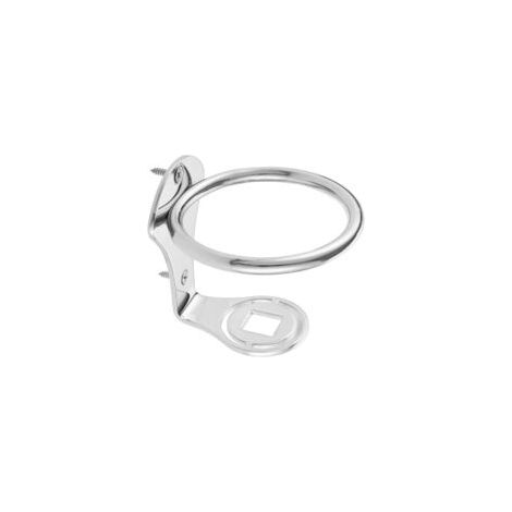 Anneau porte-gobelet DOLASO en acier inoxydable pour bateaux, yachts et autres yachts. Plateforme porte-gobelet universelle. (1/5)