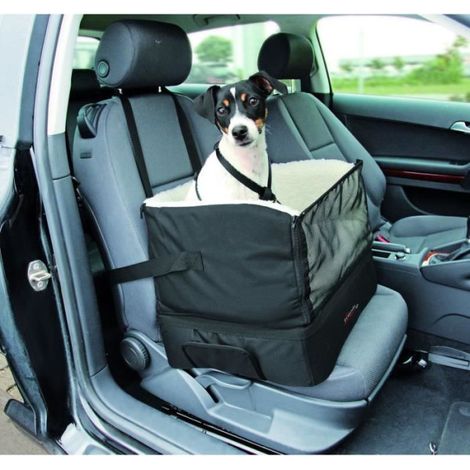 Trixie – Siège auto pour chien – Dimensions 45 × 38 × 37 cm – Polyester résistant aux griffures – Housse déhoussable et lavable (1/10)