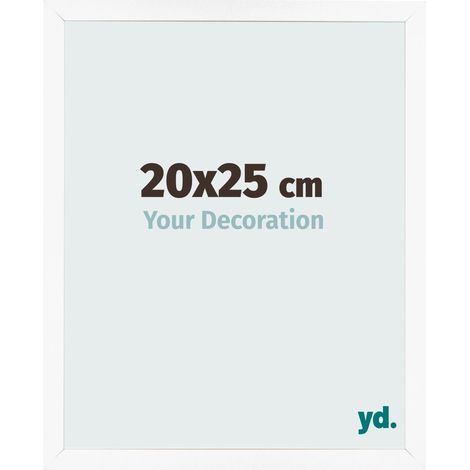 yd. - Cadre photo 20x25 - Blanc Mat - MDF - Bologna