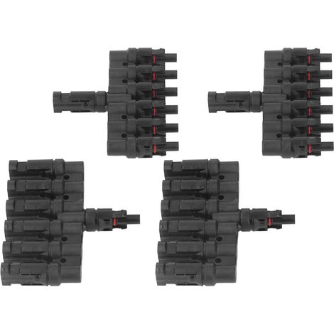 connecteurs photovoltaïques PPO mâles et femelles pour systèmes de production d'énergie solaire 1000 V PV LT 6 (1/5)