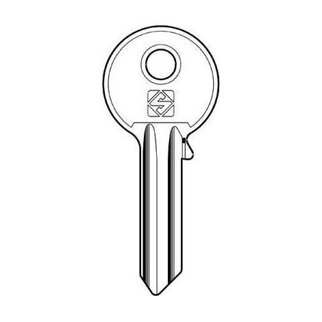 LLAVE DE LATÓN PARA CILINDRO 'UNIVERSAL' UL050