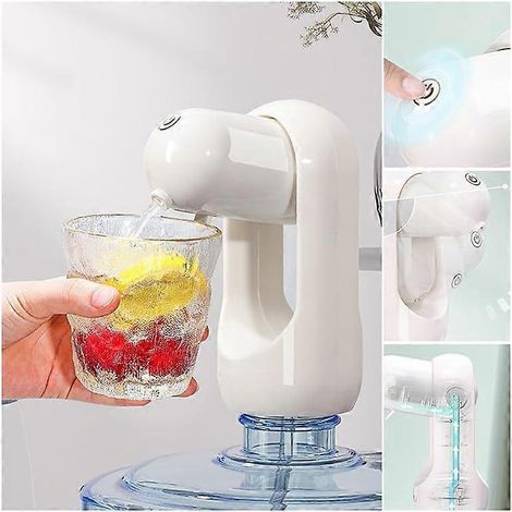 Distributeur d'eau électrique pour bouteilles, pompe à eau électrique pour bouteilles d'eau, distributeur d'eau automatique pliable (1/5)