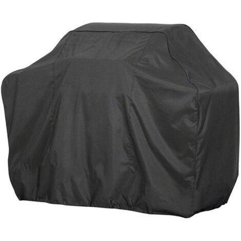 Barbecue cover 190 x 71 x 117 cm, black, square, universal, waterproof, UV and weather resistant (1/5)