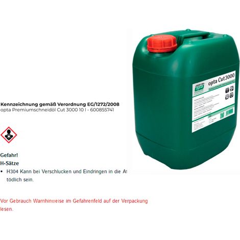opta Premiumschneidöl Cut 3000 10 l - 600855741
