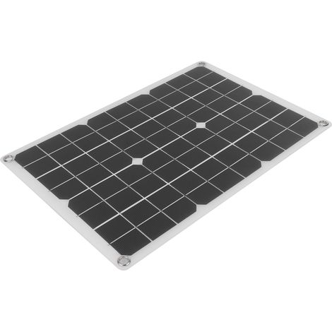 50-W-monokristallines, faltbares Solarpanel, Dual-USB-Ladegerät für Auto, Wohnmobil, Boot, tragbares Outdoor-Ladegerät (1/5)