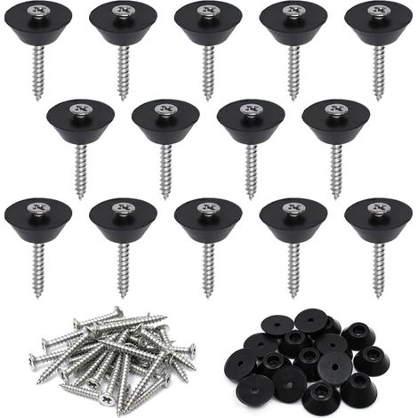 100 Pièces Clous D'étanchéité 3,5x25 mm Boutons de Montage avec Clou (1/5)