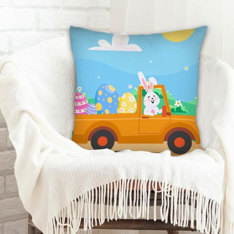 Housse de coussin décorative à la mode pour la maison fermeture à glissière pour la Fête des Mères (1/5)