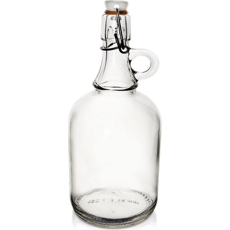 Bottle with clip glass 500 ml (1/4)