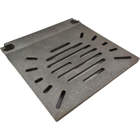 Support de grille pour poêles à cheminée Saturn KF 198 de Wamsler - fonte - dimensions d'encastrement parfaitement adaptées