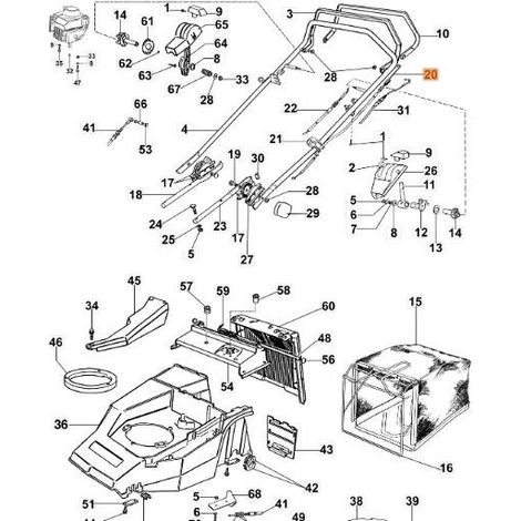 ORIGINAL EMAK ZUGDRAHT 8202031ER