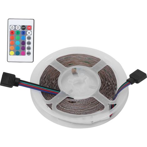 USB-RGB-LED-Streifen mit Fernbedienung, farbwechselnder Lichtstreifen zur TV-Hintergrundbeleuchtung (1/5)