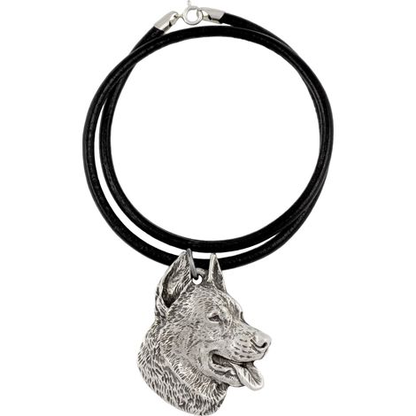 Beauceron Französischer Schäferhund – Hundehalskette, silberplattierter Anhänger für Hundeliebhaber, einzigartiges Schmuckstück von Art-Dog (1/5)