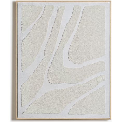 Quadro decorativo 80x100 cm con texture tessile Gavina SKLUM