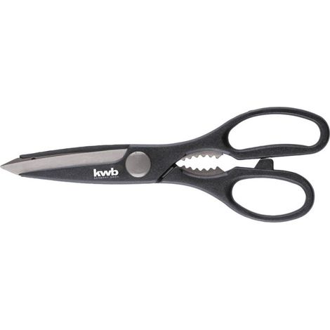 Tijeras kwb 027195 mango ergonómico para ambas manos 215 mm