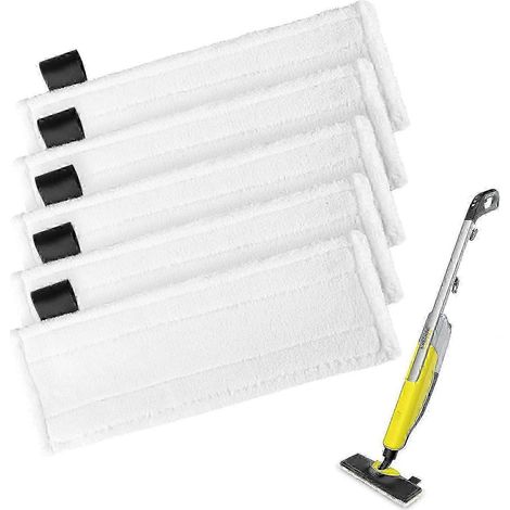 Lot de 5 lingettes pour nettoyeur vapeur Kärcher, accessoires compatibles avec Easyfix (1/5)
