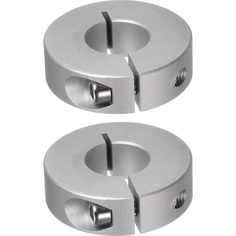2pcs Bague de Réglage Bague Arrêt d'axe Butée Arbre Collier Diviser 18mm Alésage Aluminium Alliage, 40mm OD, 12mm Largeur pour Roue Brouette Pont Boîte Vitesses Anodisation (1/5)