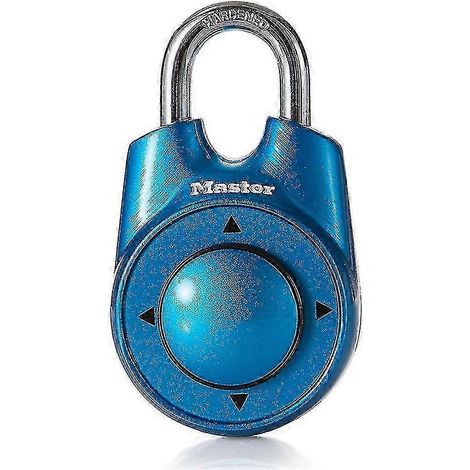 Cadenas de casier/gymnase Master Lock bleu (1/2)