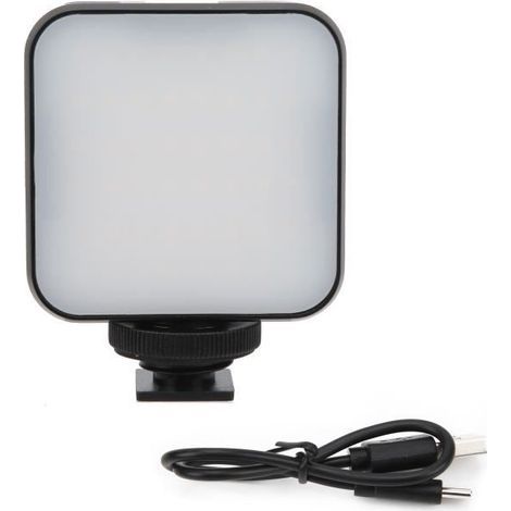 Fangming-Lumière de remplissage LED ST48B Vidéo LED, Mini Lumière D\'appoint Portable pour éclairage Intérieur et optique esclave-Ywey (1/5)