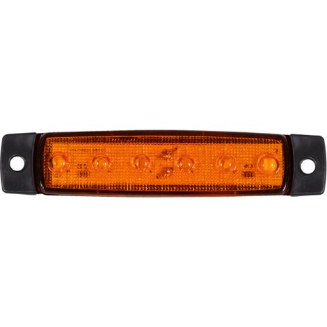 LED-Seitenmarkierungsleuchte 6 LED FR0172S 12-24V 92mm
