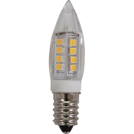 Ampoule LED E14, 3.3W, 240V, 424 lumens, 3000K blanc-chaud - Tibelec (1/4)