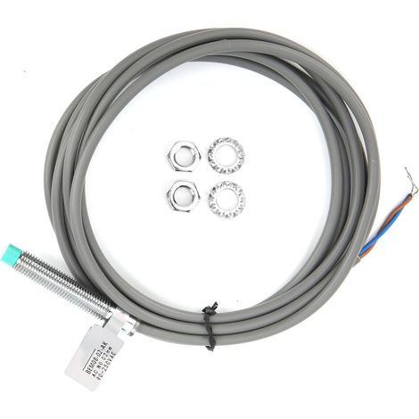 Capteur de proximité BERM BEM08-02-AK, 2 fils normalement ouvert, cylindrique, 90-250VAC, interrupteur inductif (1/5)