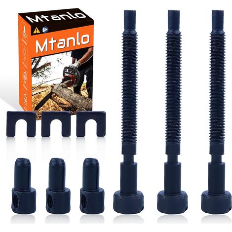 Set of 3 Chain Tensioners for 61 66 266 268 272 281 288 162 181 281XP Chainsaw, Chain Adjustment Screw Tensioner Replace 501537101 (1/5)