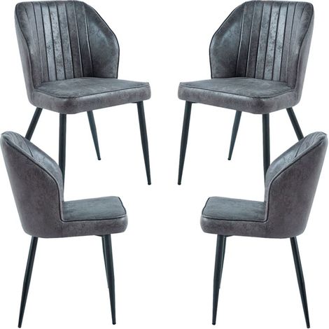 Packs Sillas Comedor - Pack 4 Sillas Wenye - Gris (1/5)