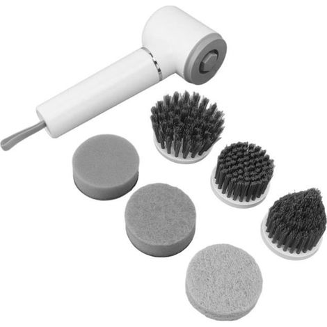 Kabellose Reinigungsbürste, elektrische Reinigungsbürste, kabellose Küchenreinigungsbürste (1/4)