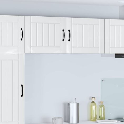 Küchenschrank Lucca 2 pcs Hochglanz Weiß 50 x 31 x 40 cm