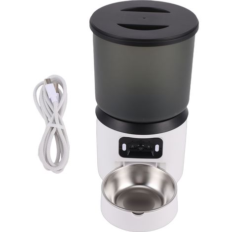 Distributeur Croquettes Automatique avec Caméra HD 180° – APP 2.4GHz 5GHz WiFi 4L Distribution Programmée Chats Chiens (1/4)