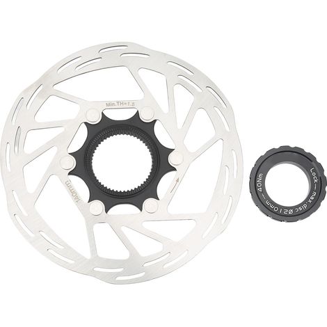 Disque de frein de VTT 140 mm en acier inoxydable, disque creux Centerlock pour vélo de route (1/5)