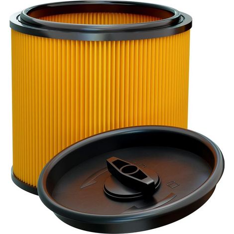 Filtre à cartouche compatible avec Lidl/Parkside PNTS 1500 A1, 1500 B2, 1500 B3, 1500 C4 - Filtre plissé (1/5)