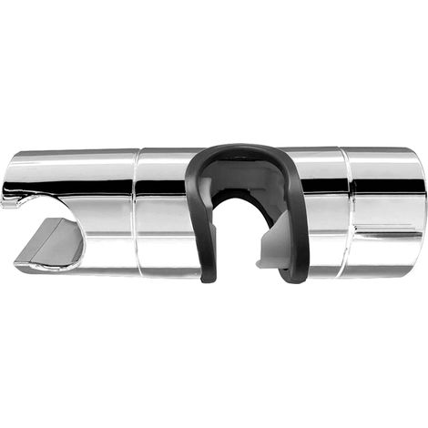 Handbrausehalterung für Duschgarnitur/Duschsäule, Chrom, 12 x 4 cm
