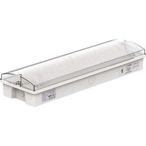 V-TAC 3W LED-Notfalllampe mit Autotest – Wandmontage – 6000K Licht, IP65 (SKU 7687 – VT-996)