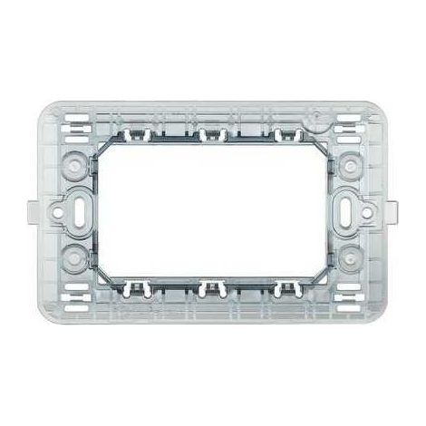 503Sa Soporte de 3 módulos para cajas y placas