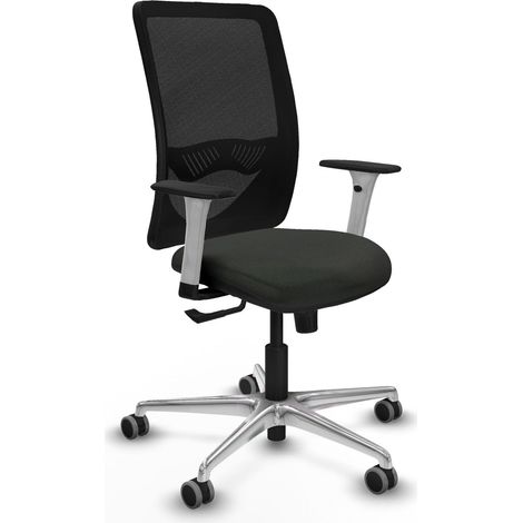 Chaise de bureau piqueras y crespo Zulema blanc soutien lombaire (1/2)