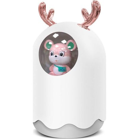 Humidificateur d'Air, Mini Diffuseur d’huiles Essentielles Humidificateur à Brume, Portable Silencieux Humidificateur D’air (1/5)