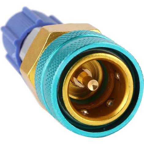Raccord rapide côté basse pression QC1234L+13LS5V1 R1234YF pour fluide frigorigène/fluide fluoré de climatisation automobile (1/5)