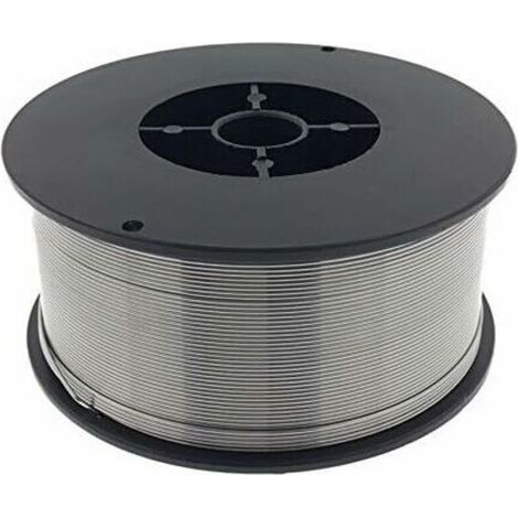NALOOKAMIC Bobine de fil fourré sans gaz MIG-MAG 0,8 mm –Poids 1 kg –Pour soudures d'angle sur aciers doux –Fabrication française (1/2)