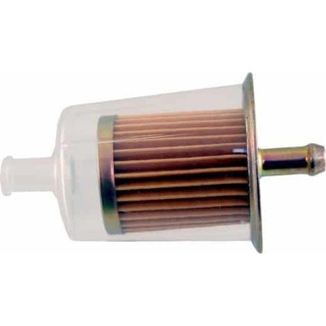 Filtre Diesel à Tamis Papier (10 Microns) Universel - L: 102mm - ø: 50mm, ø: D'entrée: 7,9mm - Remplace Origine:12581-43012, 18- (1/2)