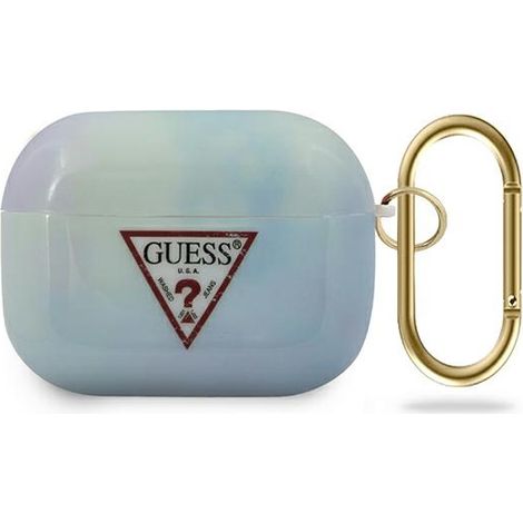 Guess GUACAPTPUMCGC02 AirPods Pro Hülle blau/blau Tie & Dye Kollektion (1/5)