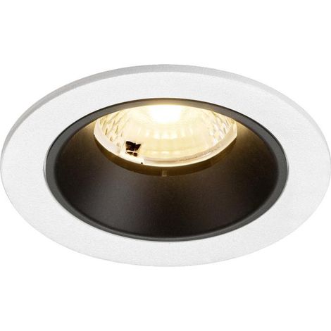 Spot encastré Numinos S blanc/noir 3000K - 40 deg - 1009463