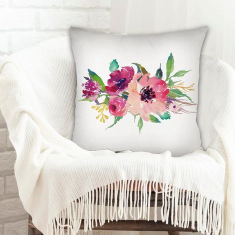 Housse de coussin pour décoration intérieure doux pour cadeau de famille pour la Fête des Mères la Fête des Pères anniversaire mariage