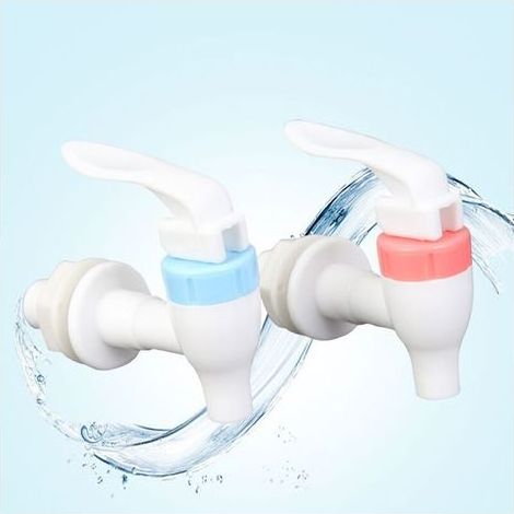 Robinet D'eau - Plastique Sans BPA - Pour Fontaine À Eau Et Distributeur De Seau - 2 Pièces (1/3)