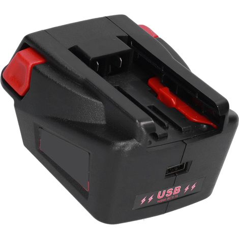 Station de charge batterie 18V lithium, convertisseur nickel pour outils électriques Milwaukee, connecteur adaptateur, pack remplacement (1/5)