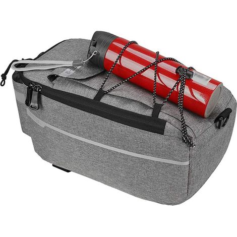 Sacoche de porte-bagages pour vélo, sac isotherme multifonctionnel pour selle de vélo, sac bandoulière 38 x 15,5 x 16 cm (1/5)