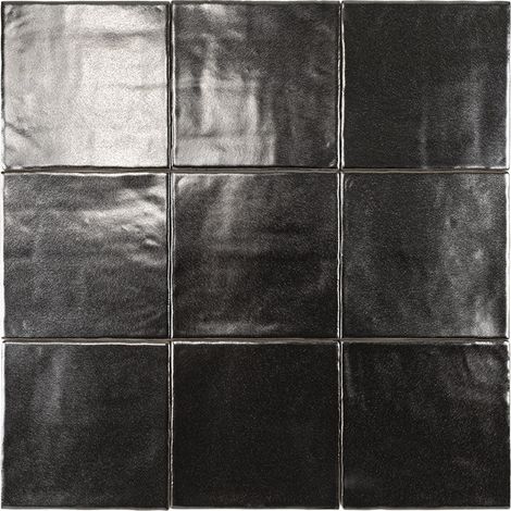 Carrelage Mur Ceramic Connection Grey Brillante 13x13 cm
